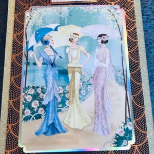 Art Deco Birthday Card