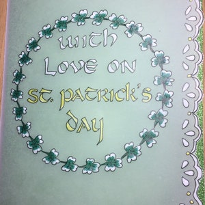 St Patricks dag kaart