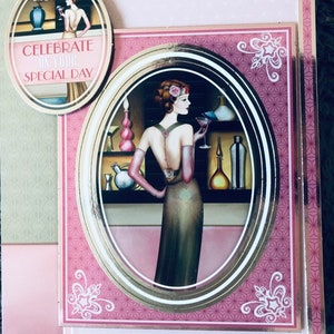 Art Deco Birthday Card