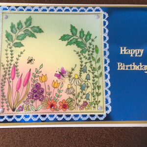 Floral Birthday Card