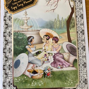 Art Deco Birthday Card
