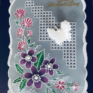 Butterfly and flowers