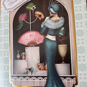 Art Deco Birthday Card