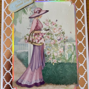 Art Deco Birthday Card