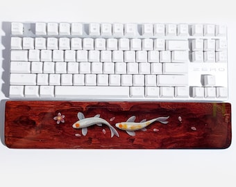 Koi fish painting Wrist rest v1