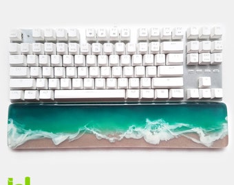 Calming Seaside keyboard wrist rest
