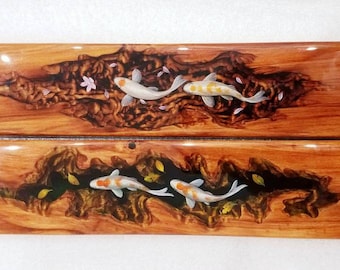Koi fish painting Wrist rest