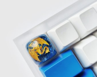 Golden Dragon keycap