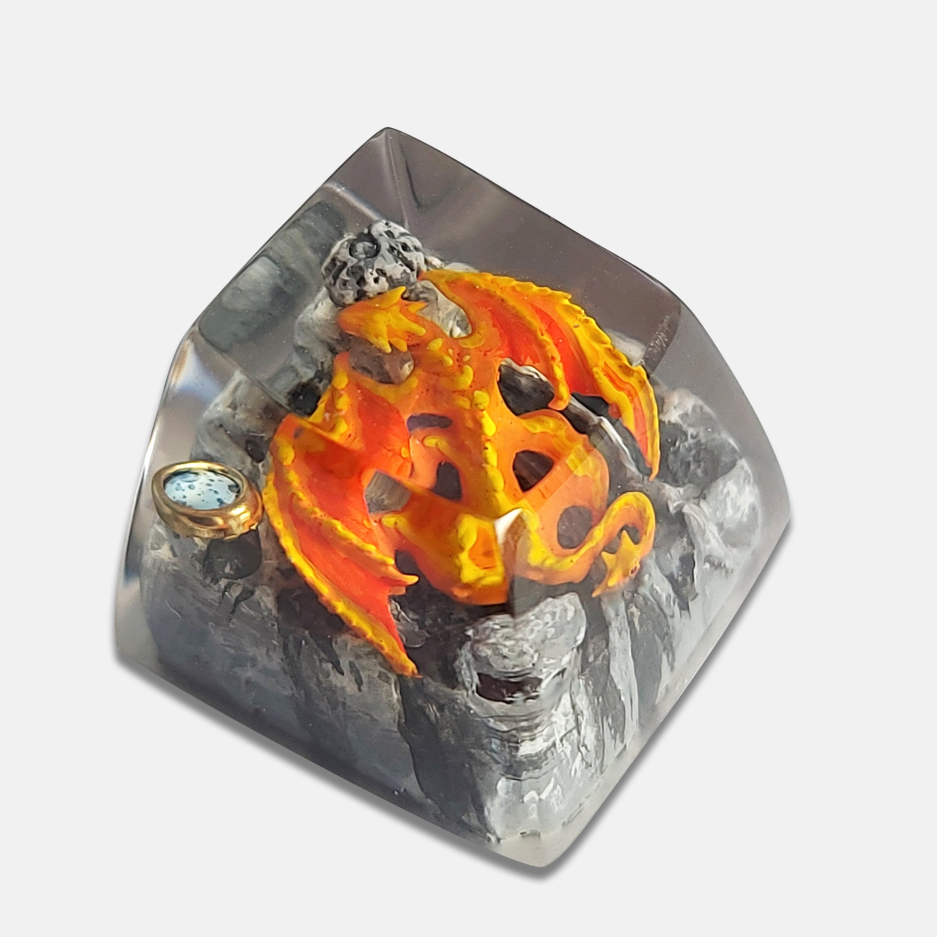 Fire Dragon Keycap Etsy