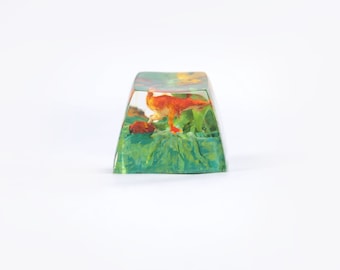 Handmade T-Rex Artisan Keycap - Dinosaur SA R1 Profile