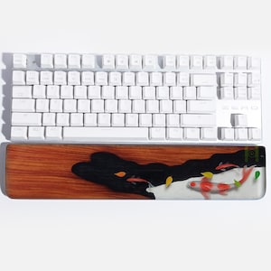 Koi fish painting Wrist rest v2