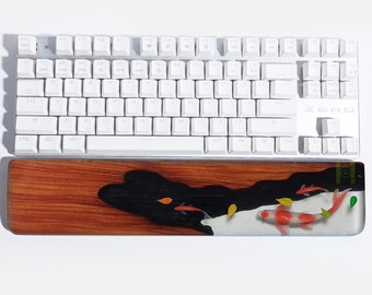 Koi fish painting Wrist rest v2
