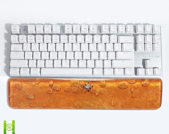 Curiosity Rover Keyboard Wrist Rest | Hand-Painted Mars Landscape