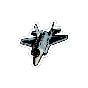 F35 Fighter Jet Sticker