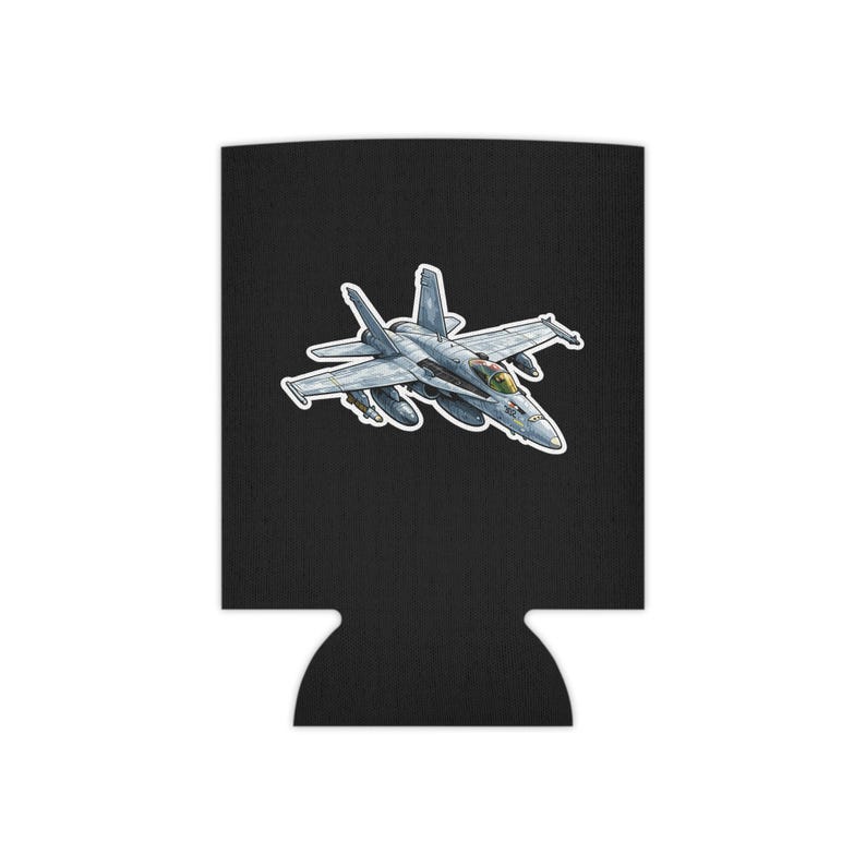 Refroidisseur de canettes pour avion de chasse | Avion Koozie | Pochette pour boisson pour avion militaire | Cadeau pilote | Cadeau aviation image 1