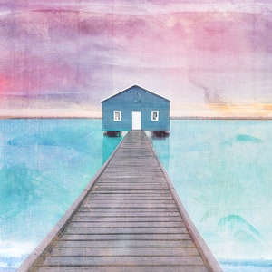 Crawley Boat House, Pert, Western Australia Art Print image 1