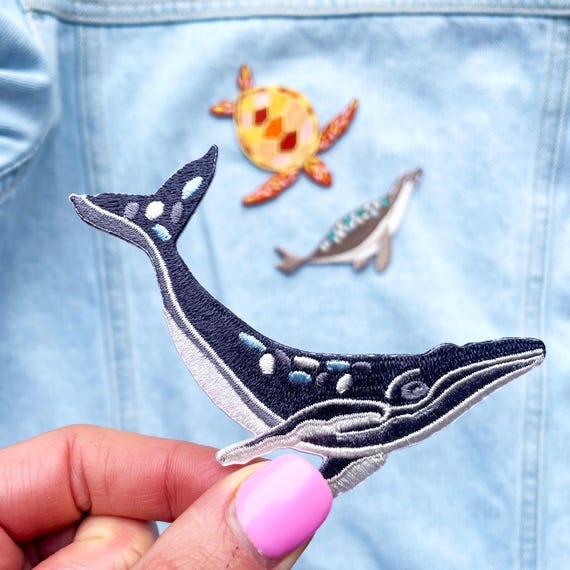 Turtle, Shark and Whale Iron on Motifs Turtle, Shark and Whale Iron on Motifs