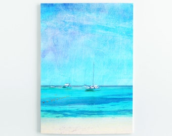 Notebook | Blank Notebook | Journal | A5 Notebook | Recycled Paper | Designed and printed in Perth | Rottnest | Beach | Australia | Sailing