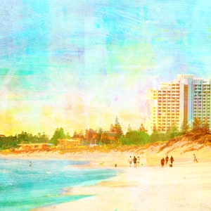 Scarborough-strand| Perth | Reisposter | Australië | Australische poster | Kunstafdruk | Reiscadeau | Woondecoratie | Kunst aan de muur | Australische makelij