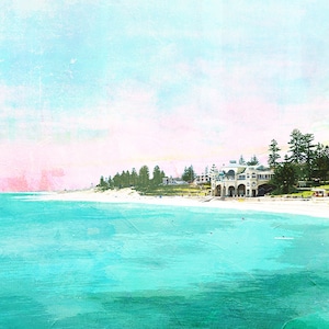 Perth | Cottesloe Beach | Travel Poster | Australia | Australian Poster | Art Print | Travel Gift | Home Decor | Wall Art | Australian Made