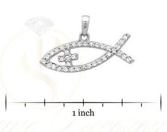 Il pendente del pesce di Gesù, simboleggia il pendente, il simbolo della fede