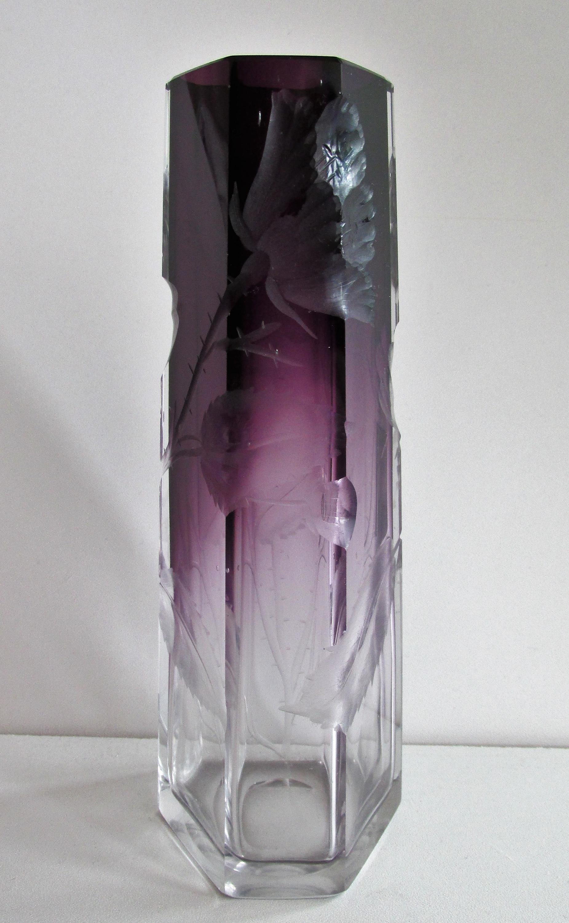 Antique moser vase - Etsy 日本