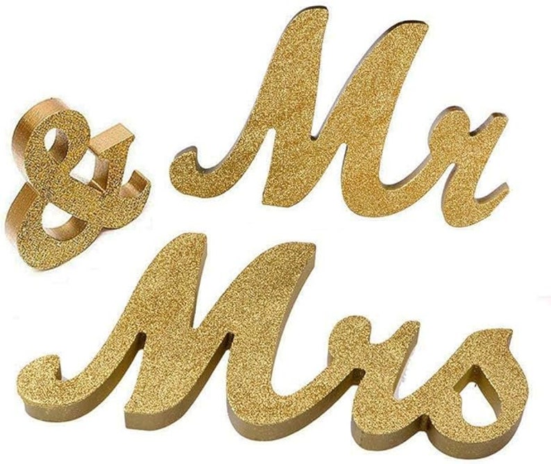 Vintage Wooden Signs Mr And Mrs Wedding Signs Rustic Wedding Decor Personalized Wedding Signs Design And Paint Any Color image 2