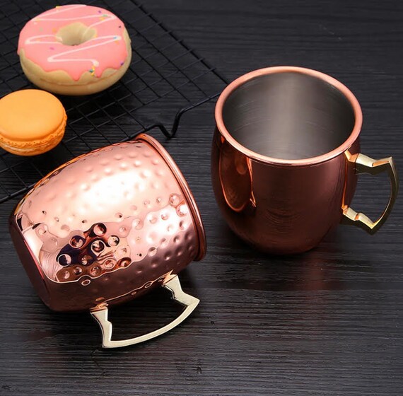 Moscow Mule Dimpled Copper Mug