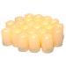 Flameless Flickering Votive Candles | Battery Tea Lights Candles | LED Votive Candles| Set Of 12 Or 24 With Battery (Optional With Remote) 