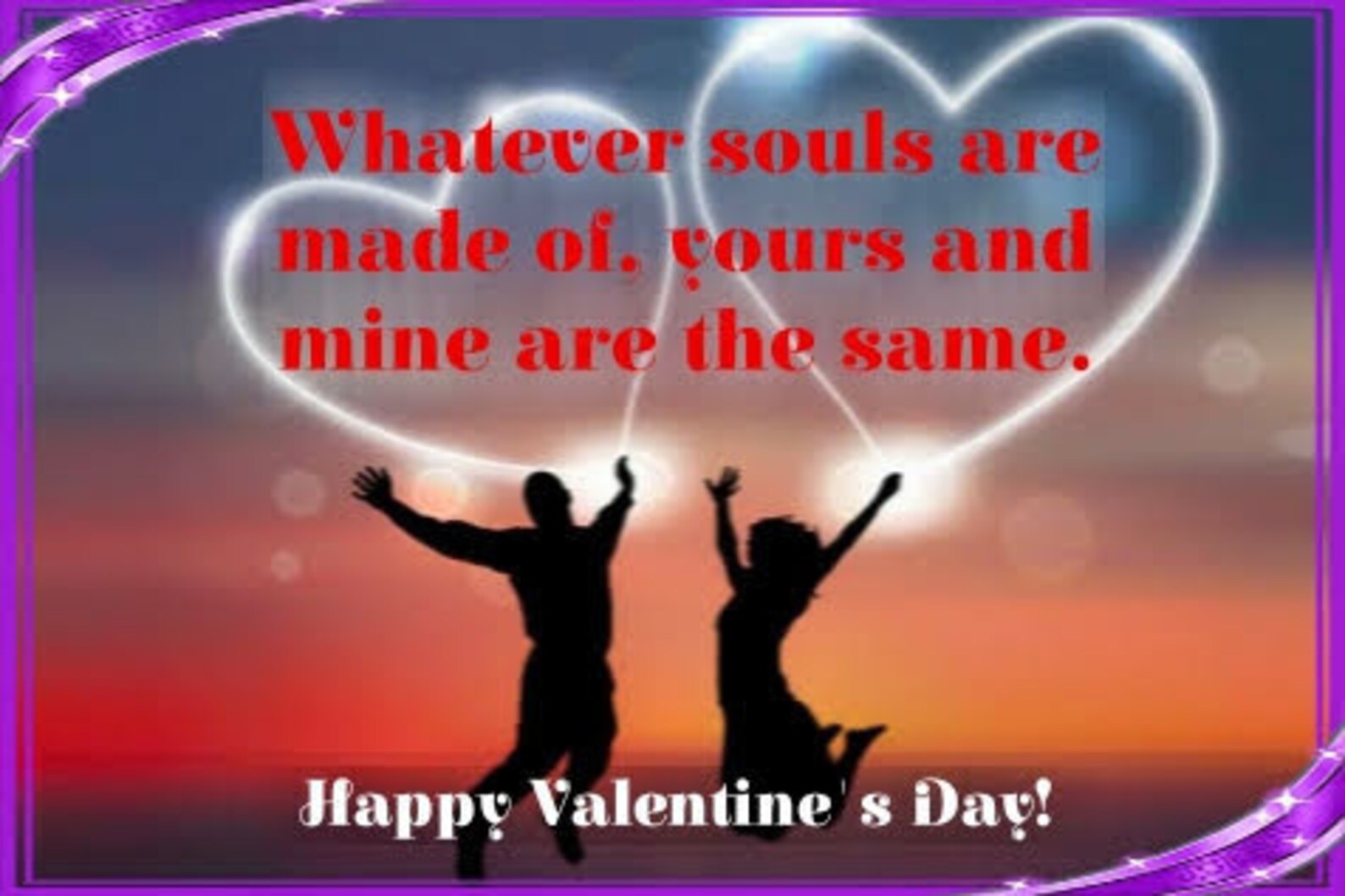 Valentine's day Greeting Card Soulmate Etsy
