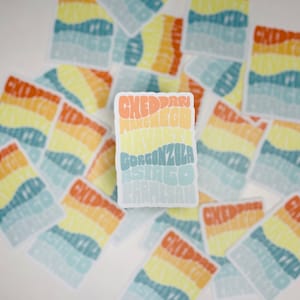 Cheese Vinyl Weatherproof Sticker | Water Bottle Sticker | Laptop Sticker | Car Sticker