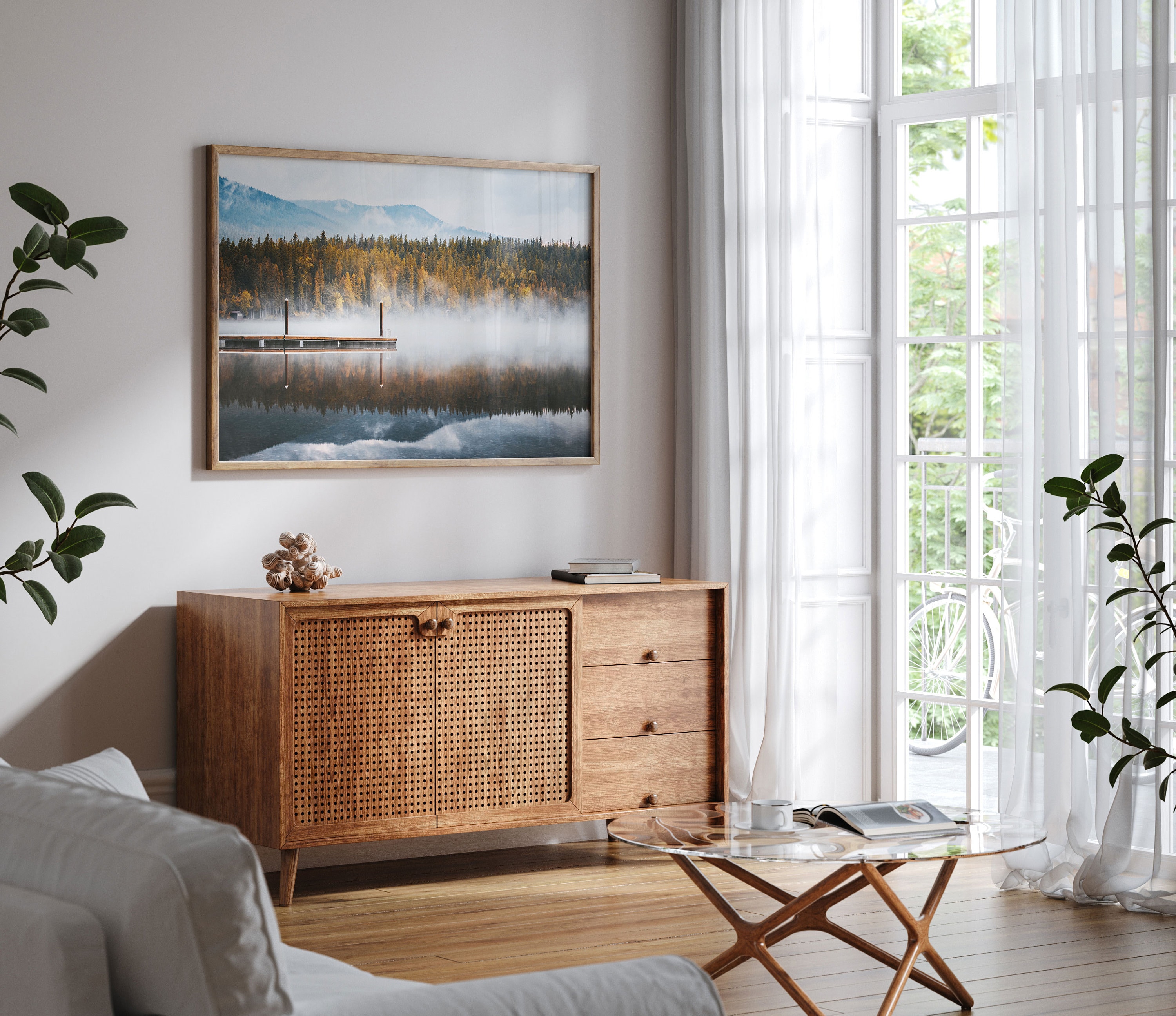 Glacier National Park Print Montana Landscape Wall Art Lake Etsy