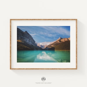 Lake Louise Print: Banff National Park, Canadian Rockies Wall Art