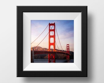 Golden Gate Bridge Picture, California Landscape Photography, San Francisco Fine Art, Dreamy Wall Art, Bay Area  Print