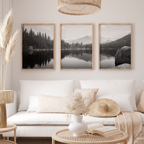 Black and White series - Solitude and Nature, 