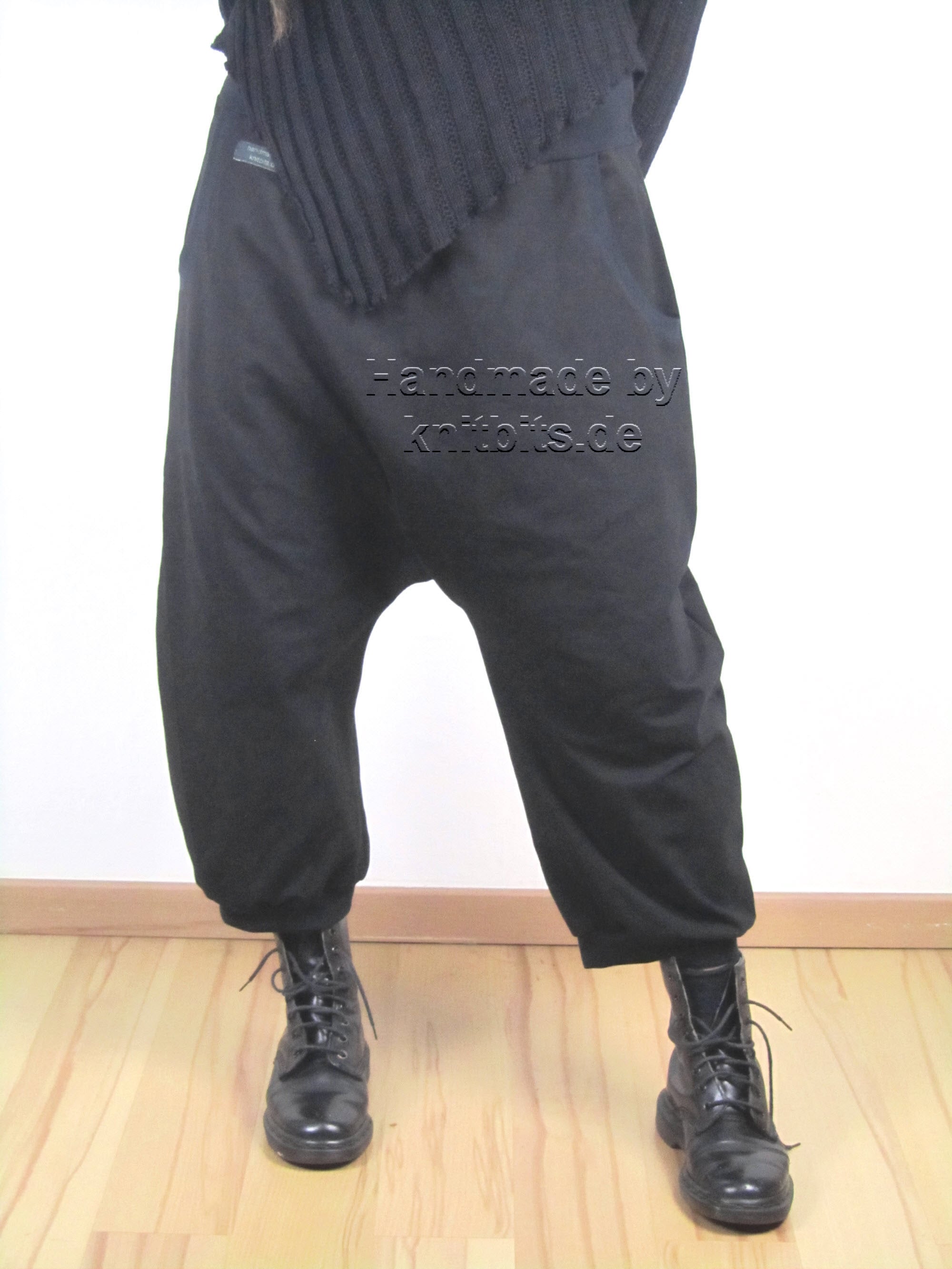 Asymmetric Harem Pants/ Sarouel, Sweat Pants, Track Pants