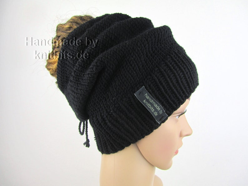 Beanie with opening image 1