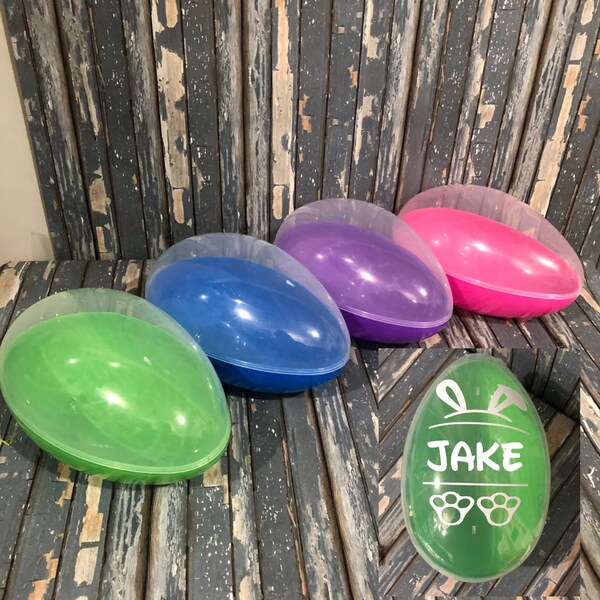 Giant Plastic Eggs 14” Etsy