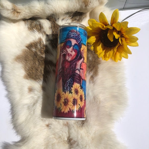 Soul of a Gypsy Heart of a Hippie Spirit of a Fairy 20 oz Sublimation Tumbler