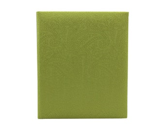 Poetry Album / Diary Paisley Apple Green or White