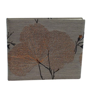 Guest book Passion landscape in copper