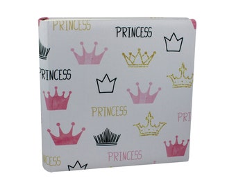 Álbum de fotos de princesas: álbum infantil para princesas de todas las edades con bonitas coronas.