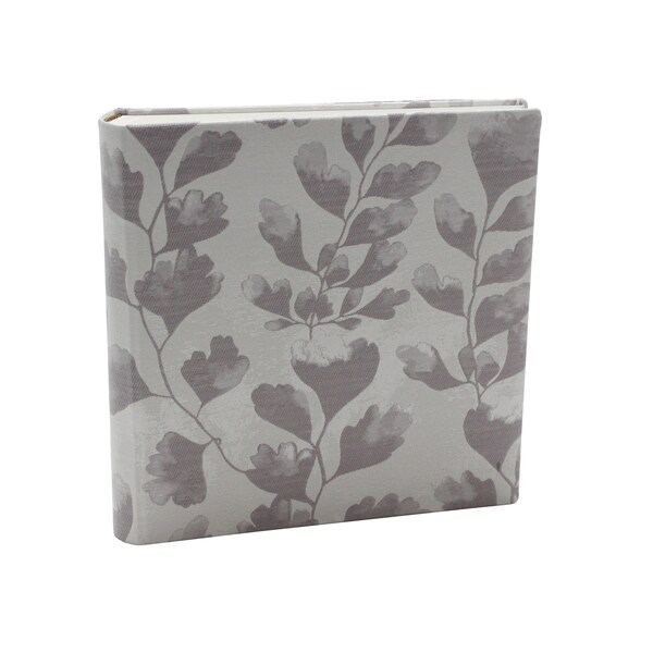 Monroe photo album with woven foliage