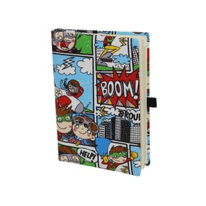 Comics notebook DIN A5 in a cotton soft cover