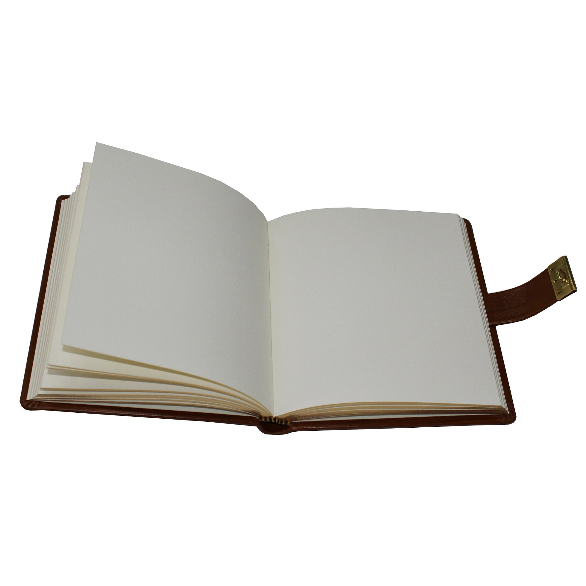 Diary Made of Smooth Leather With Gilt Block in Cognac - Etsy