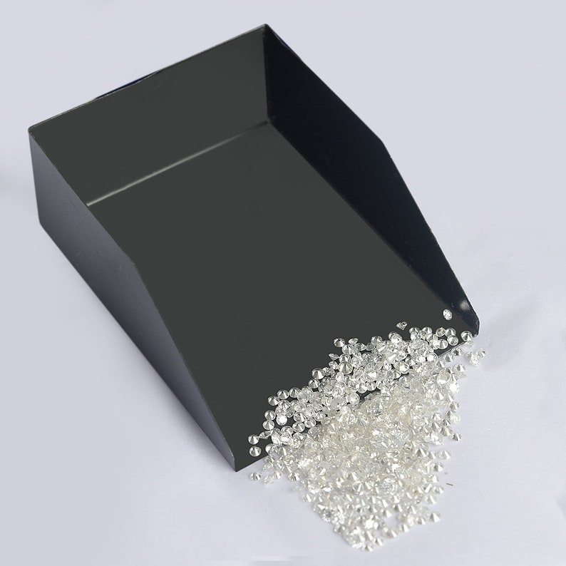 vvs fg 1 to 3 mm Lab Created cvd Round Calibrated DIAMONDS 50 PIECES LOT