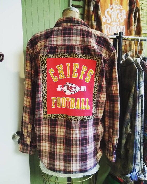 kc chiefs flannel shirt