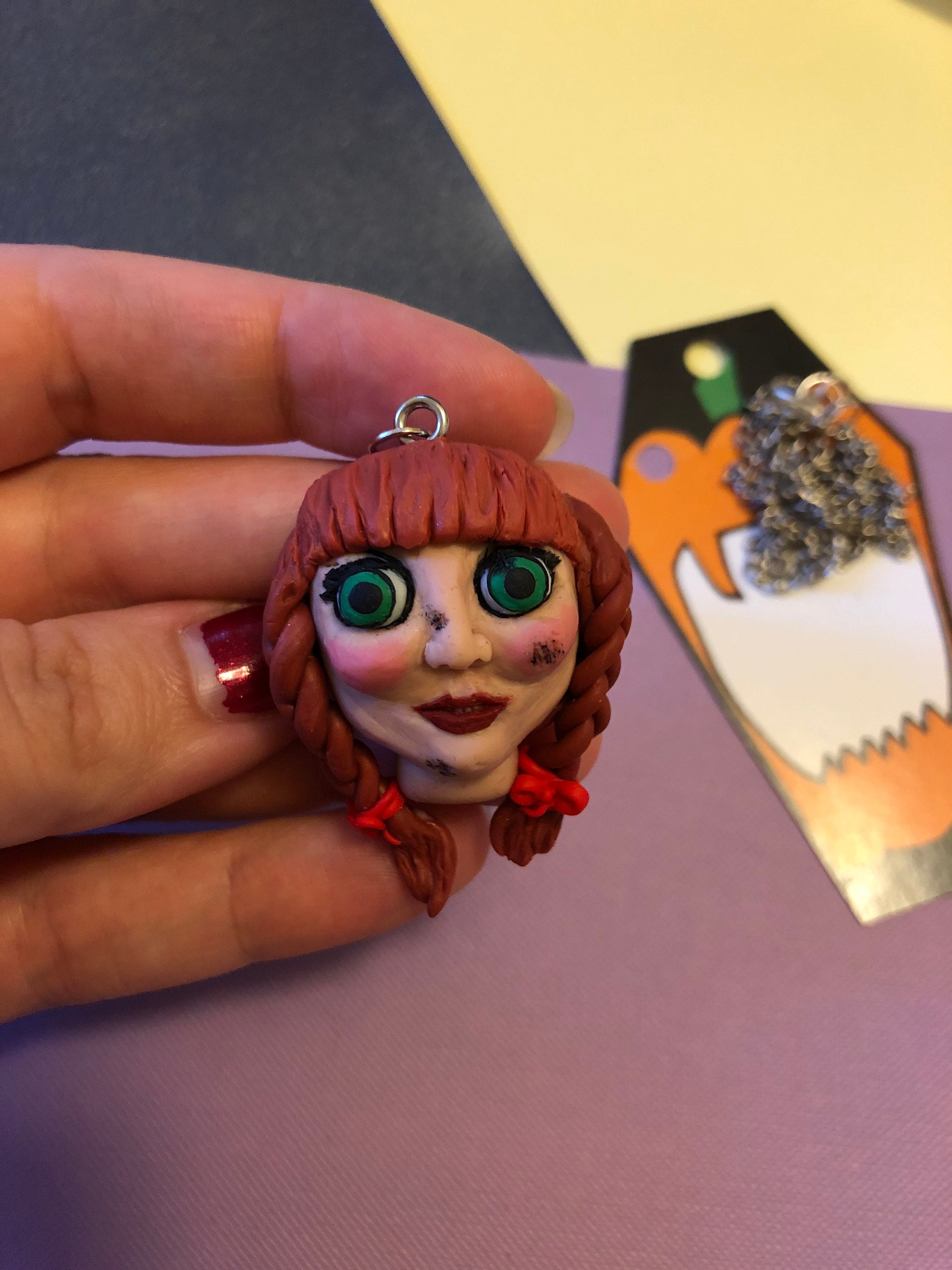 Annabelle necklace Etsy