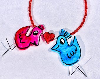 James Rizzi | Love Birds | Art Postcard | 16.5 × 11.5cm - Etsy Ireland