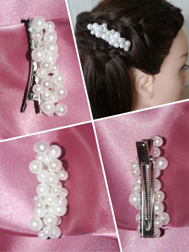 Hair Clip with beads image 1